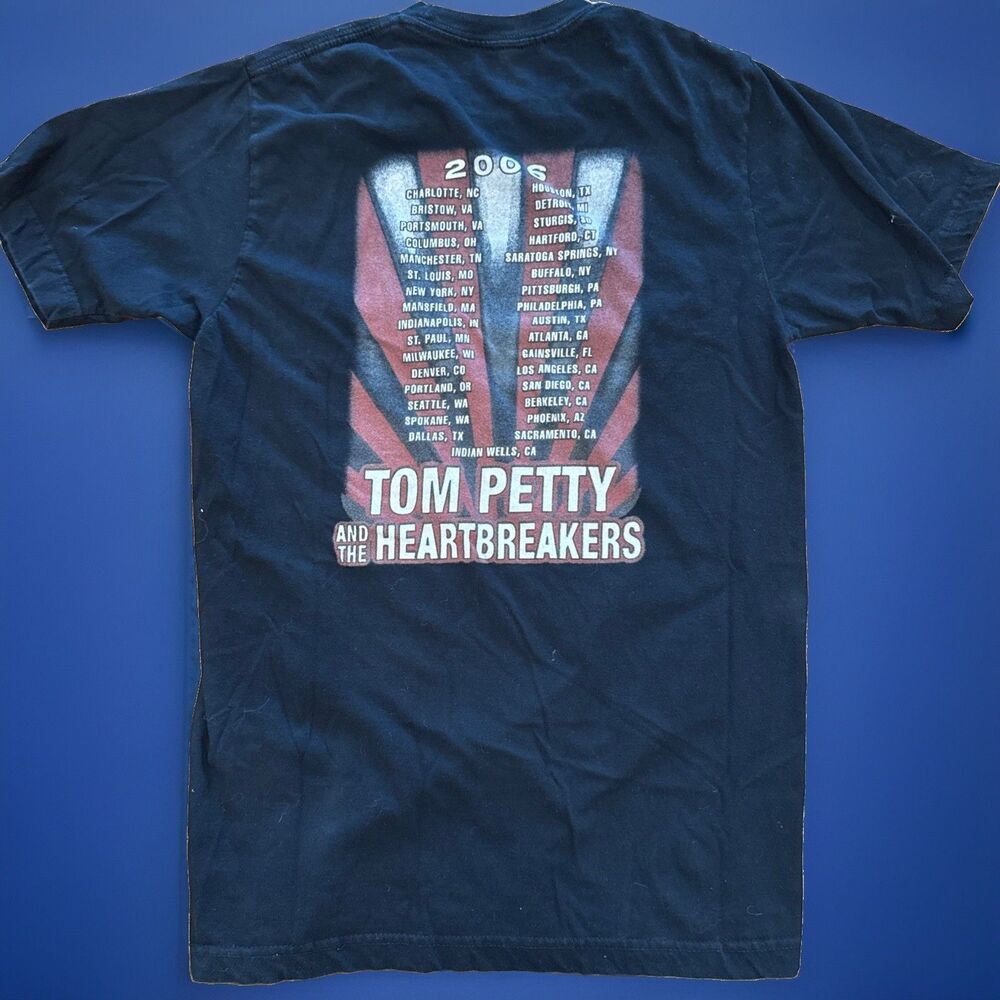 Tom Petty Heartbreakers 2006 Tour TShirt Size Small Black - Picture 6 of 8
